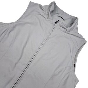 SCOTTEVEST TEC RFID Travel Vest Womens L Gray Lightweight Hidden Pockets Utility